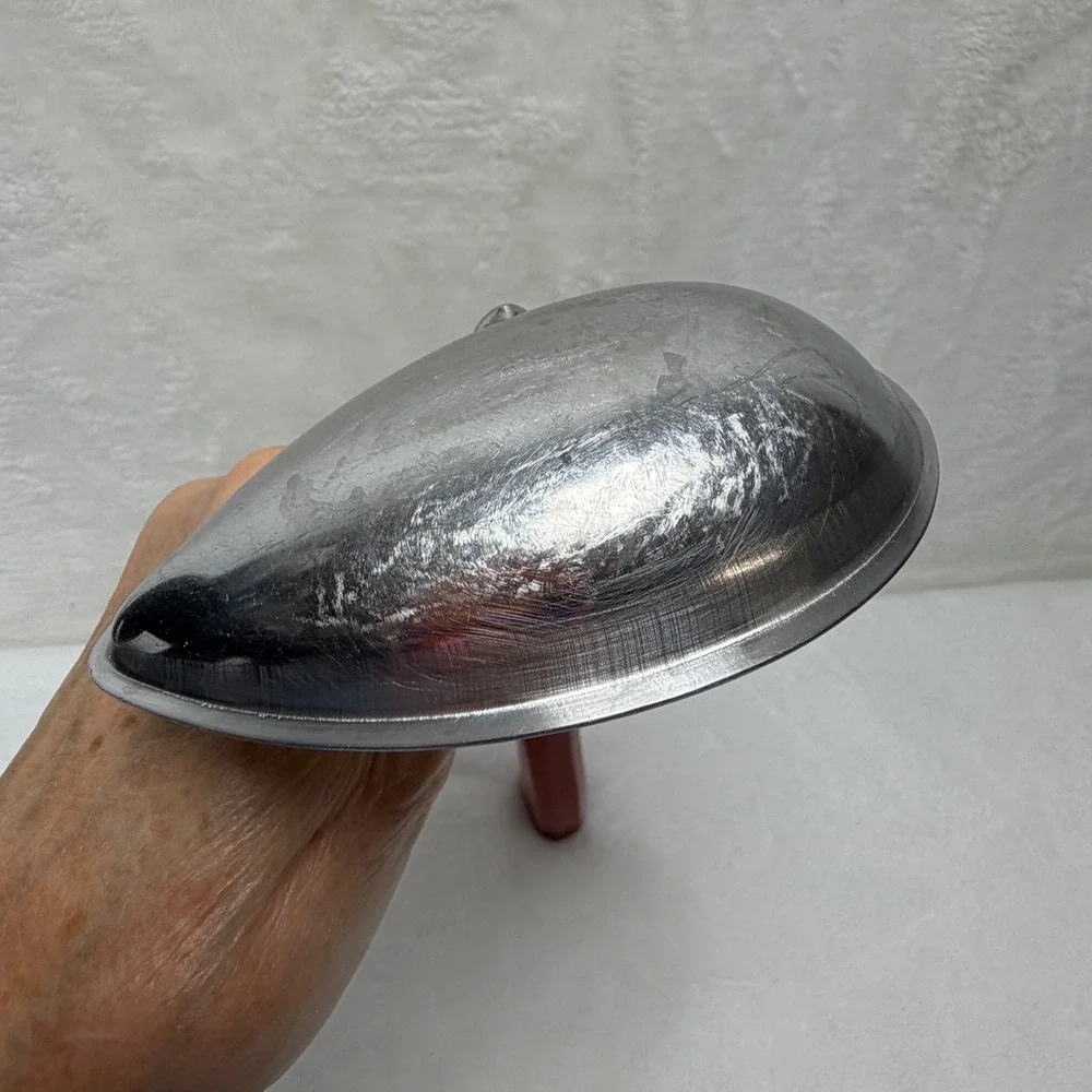 VTG 1950's Corona Red Bakelite Handle Gravy Ladle Retro Serving Spoon Farmhouse